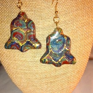 4/for $15 clay earrings E134